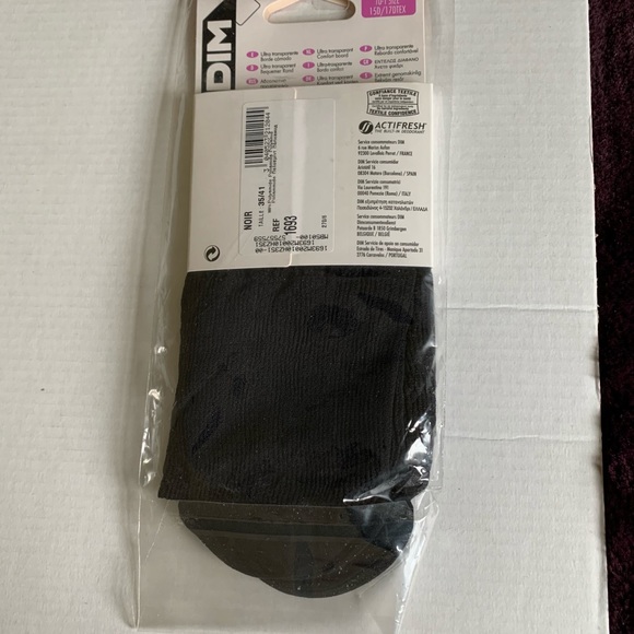 DIM 15 Den ultra transparant black knee-highs pack of 2 pairs - Picture 2 of 2